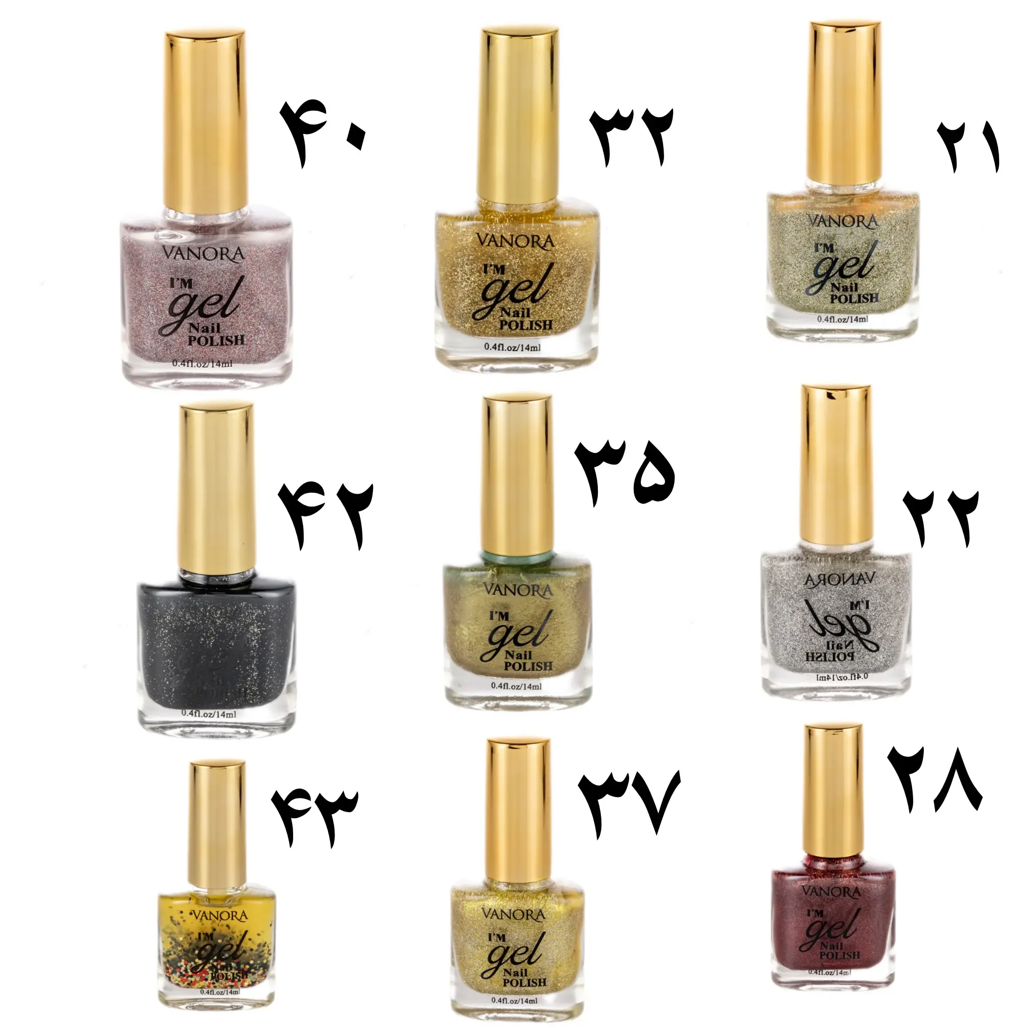 لاک ناخن وانورا